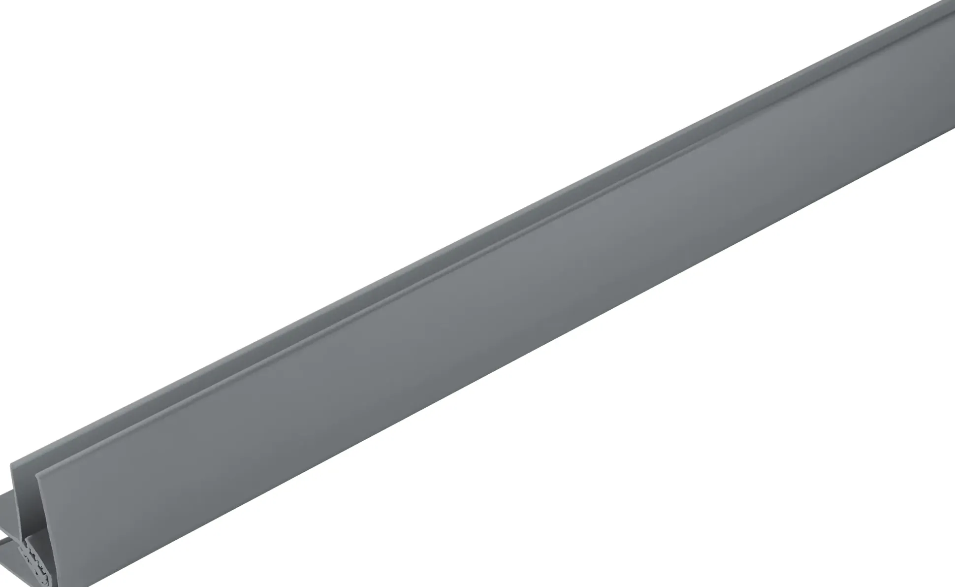 Grossfillex Kunststoff Innen- Aussenwinkel Cold grey klippbar 260 cm