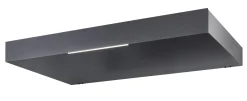 Gutta Rechteckvordach BS 160 x 90 x 15 cm anthrazit
