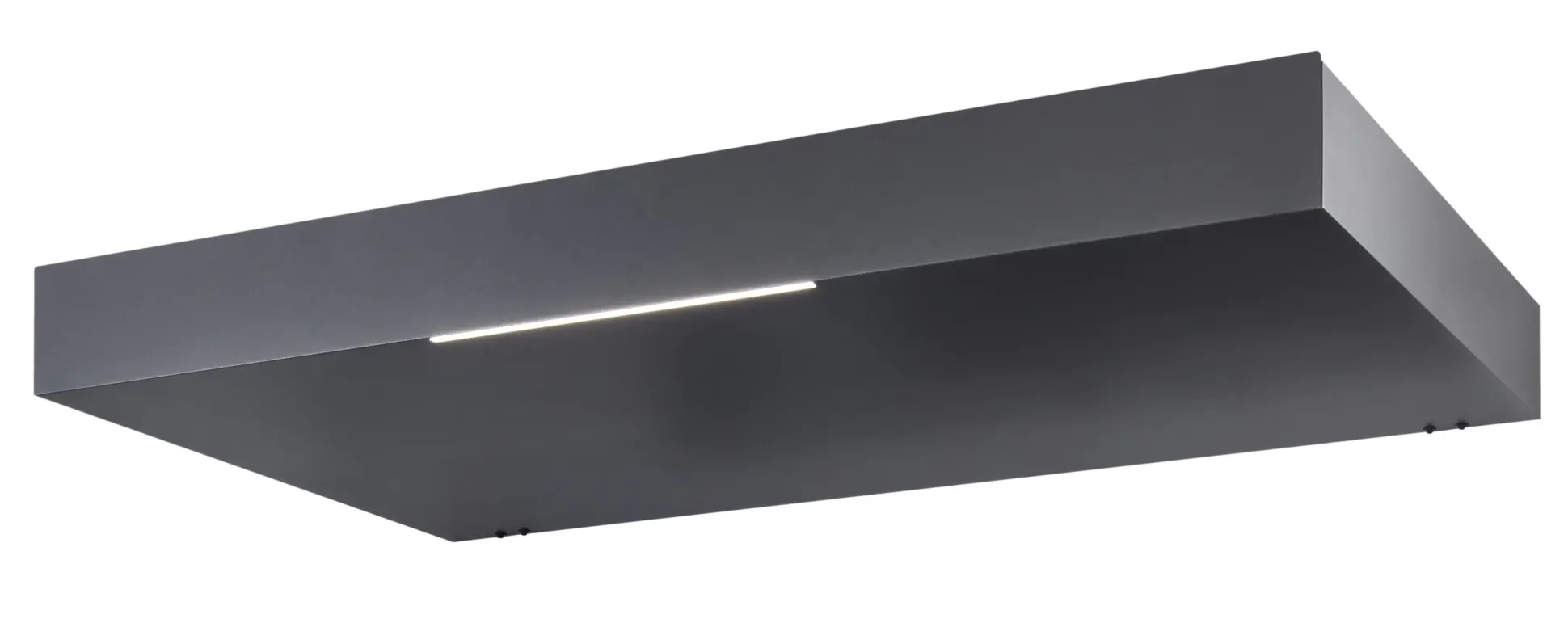 Gutta Rechteckvordach BS 160 x 90 x 15 cm anthrazit