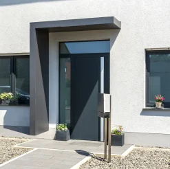 Gutta Rechteckvordach BS 160 x 90 x 15 cm anthrazit