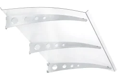 Gutta Vordach Pico-Top Aluminium, Polycarbonat klar