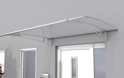Gutta Vordach PT- XL 2050 Edelstahl, Acrylglas klar
