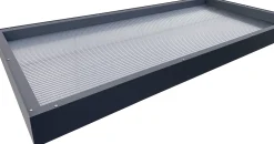 Gutta Vordach Rechteckvordach 200 x 90 x 12,5 cm anthrazit BS 3D-LINE