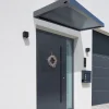 Gutta Vordach Rechteckvordach 160 x 90 x 12,5 cm anthrazit BS 3D-LINE