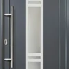 Haustür Signum Exclusiv PVC Modell 28 88 x 208 cm, DIN links, titan