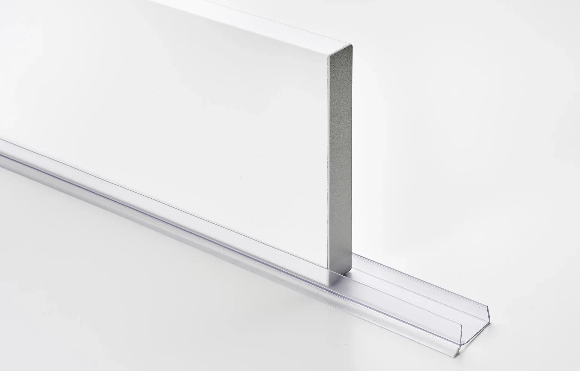 Hettich Abdichtprofil 19 mm Sockel Kunststoff transparent