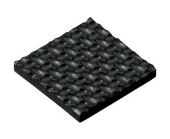 Hettich Antirutschpads schwarz 25 x 25 x 5.0 mm - 18 Stück