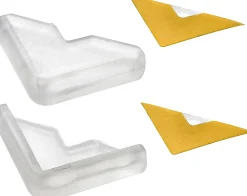 Hettich Eckenpuffer Kunststoff 30 x 30 x 8,5 mm selbstklebend transparent