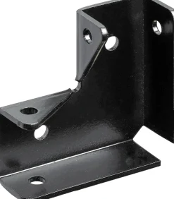 Hettich Eckverbinder L Stahl 44 x 44 x 15 mm schwarz