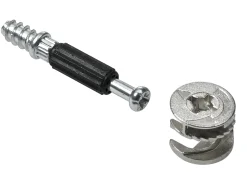 Hettich Einschraubdübel Rastex Ø 15 mm, silberfarben, 8 Stück