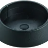 Hettich Fußkappe Ø60 mm schwarz Kunststoff, 1 Stück