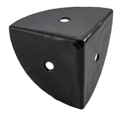 Hettich Kistenecke 36 x 36 x 36 mm schwarz - 1 Stück