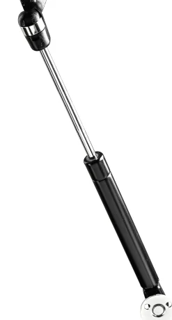 Hettich Klappenstütze mit Gasdruck 272 mm schwarz-silber