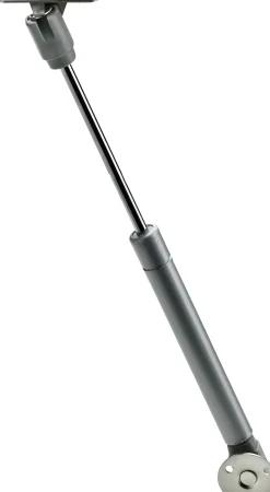 Hettich Klappenstütze mit Gasdruck 260 mm vernickelt