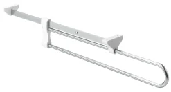 Hettich Kleiderbügelhalter ausziehbar 350 mm, verchromt, 1 Stück