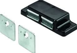 Hettich Magnetschnäppe Stahl/Kunststoff, verzinkt/braun, 2 x 3 kg, 1 Stück