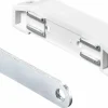 Hettich Magnetschnäpper 17 x 19 x 75 mm weiß 10 kg mit Schrauben - 2 Stück