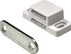 Hettich Magnetschnäpper 13 x 15 x 35 mm weiß 4 kg - 4 Stück