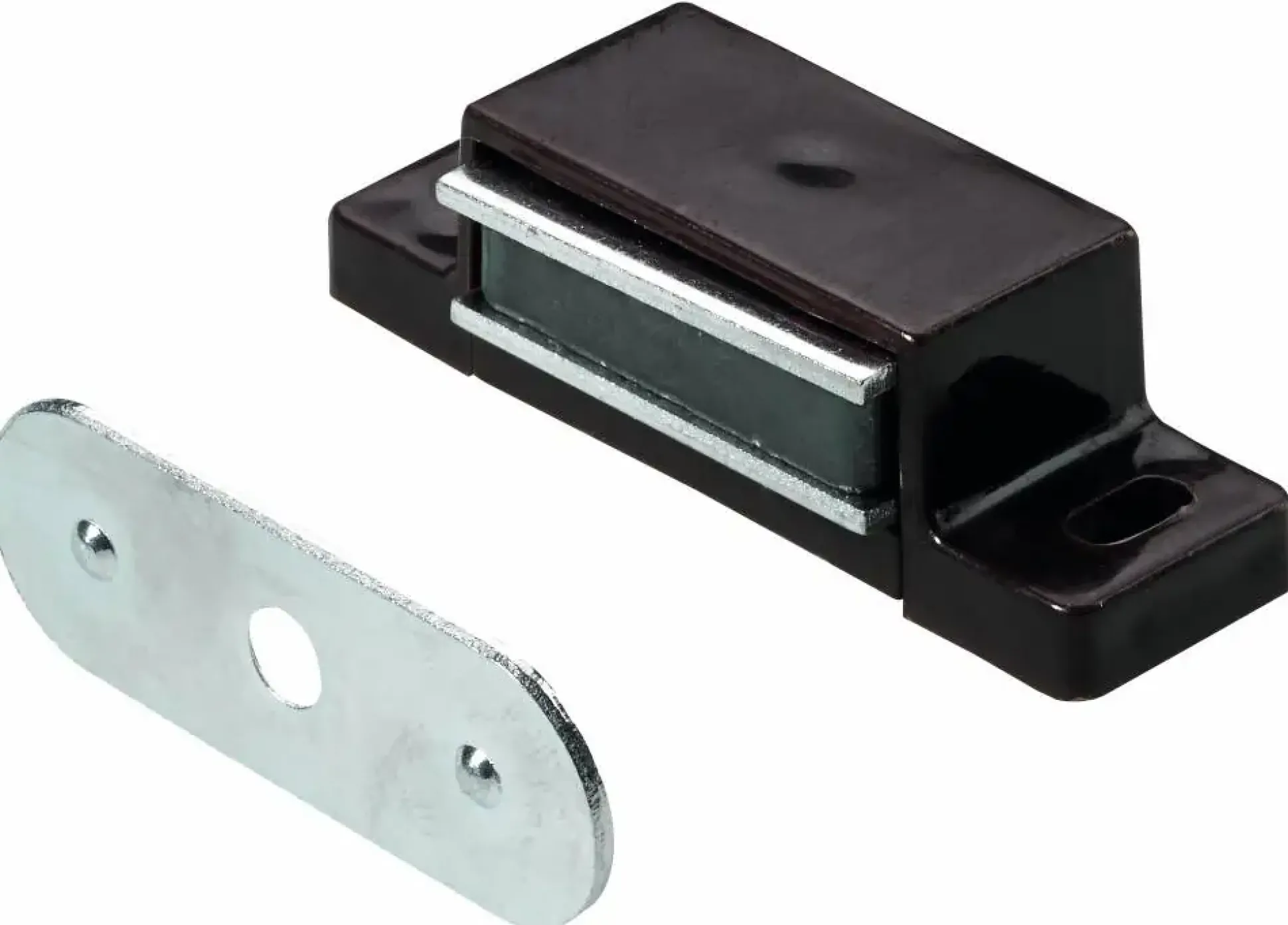 Hettich Magnetschnäpper 15 x 14 x 45 mm braun 4 kg - 10 Stück