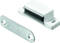 Hettich Magnetschnäpper Kunststoff, weiß, 4 - 5 kg, 1 Stück