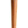 Hettich Möbelfuß 5,0 x 42 cm Buche/Stahl weiß - 1 Stück