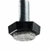 Hettich Möbelfuß mit Filz M10 x 30 mm Stahl/Kunststoff/Filz, 2 Stück