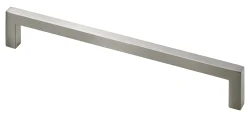 Hettich Möbelgriff Edelstahl Optik 8 x 168 x 28 mm - 1 Stück