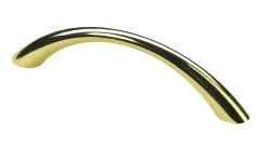 Hettich Möbelgriff vermessingt gold 10 x 112,5 x 26,5 mm - 1 Stück
