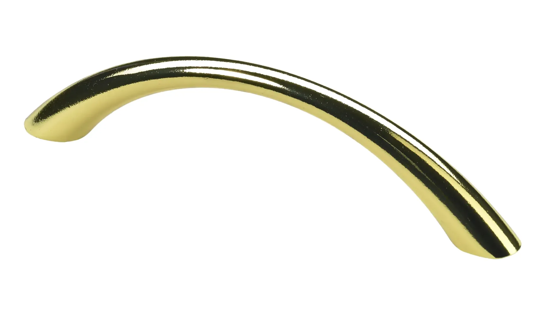 Hettich Möbelgriff vermessingt gold 10 x 112,5 x 26,5 mm - 1 Stück