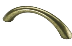 Hettich Möbelgriff vermessingt/brüniert 10 x 79 x 23 mm - 1 Stück