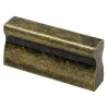 Hettich Möbelgriff Aluminium vermessingt bronze 10 x 46 x 23 - 1 Stück