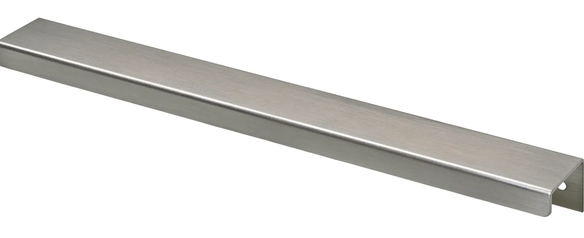 Hettich Möbelgriff Aluminium Edelstahl Optik 12,5 x 280 x 35 mm - 1 Stück
