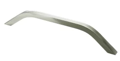 Hettich Möbelgriff Aluminium Edelstahl Optik 7,8 x 177 x 32 mm - 1 Stück