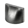 Hettich Möbelgriff Aluminium brüniert silber 40 x 60 x 26 mm - 1 Stück
