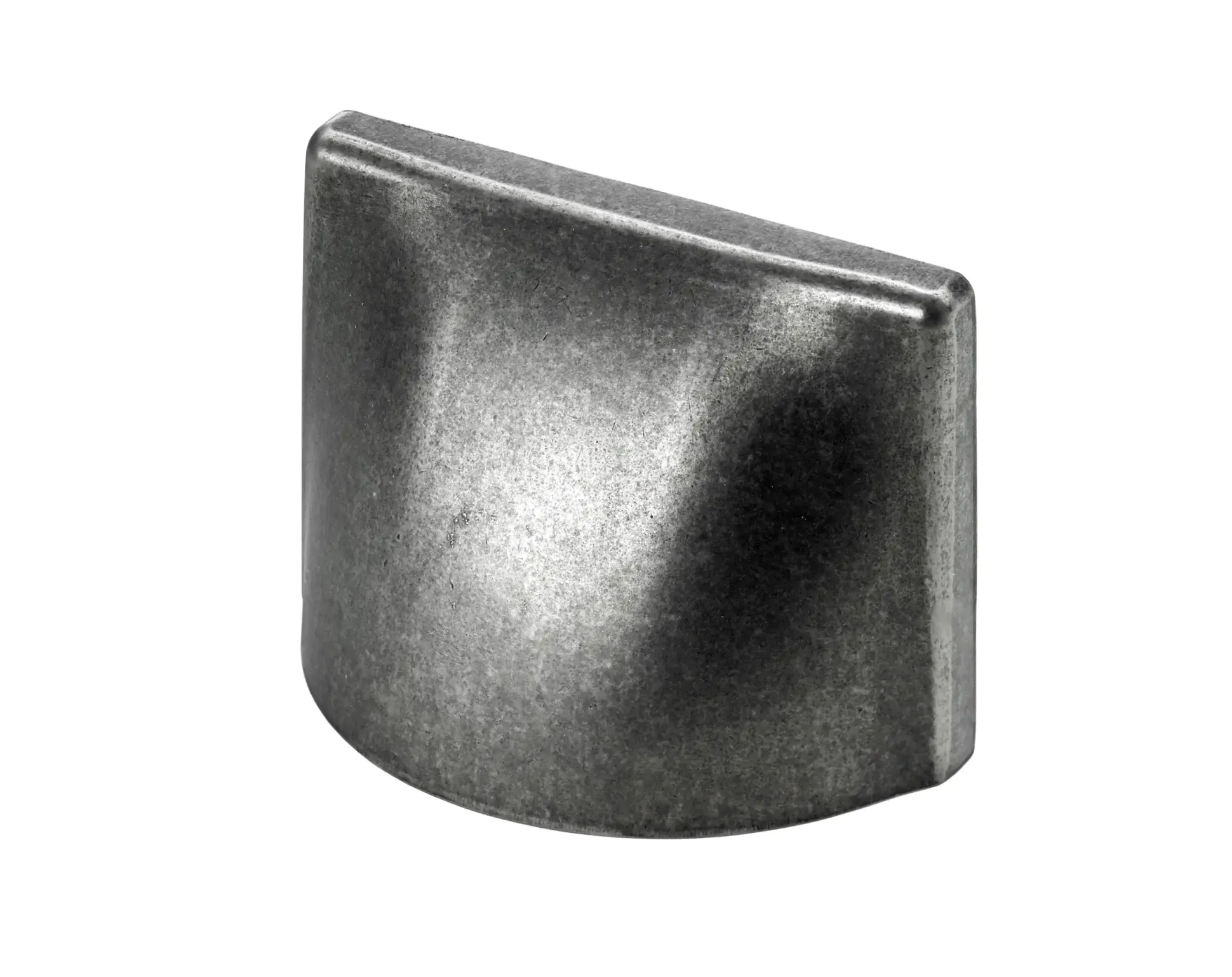 Hettich Möbelgriff Aluminium brüniert silber 40 x 60 x 26 mm - 1 Stück