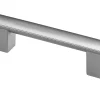 Hettich Möbelgriff Kunststoff Aluminium Optik 18 x 116 x 29 mm - 1 Stück