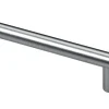 Hettich Möbelgriff Kunststoff Aluminium Optik 12 x 140 x 30,5 mm - 1 Stück