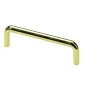 Hettich Möbelgriff Stahl gold 8,0 x 104,5 x 28,0 mm - 1 Stück