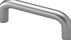 Hettich Möbelgriff Stahl silber 8,0 x 71,0 x 28,0 mm - 1 Stück