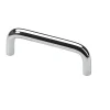 Hettich Möbelgriff Stahl silber 10,0 x 106,0 x 30,0 mm - 1 Stück