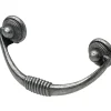 Hettich Möbelgriff Zinkdruckguss silber 33,0 x 82,0 x 22,0 mm - 1 Stück