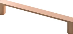Hettich Möbelgriff Zinkdruckguss kupfer 12,0 x 137,5 x 26,5 mm - 1 Stück