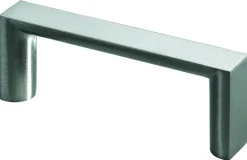 Hettich Möbelgriff Zinkdruckguss silber 12,0 x 72,5 x 26,5 mm - 1 Stück