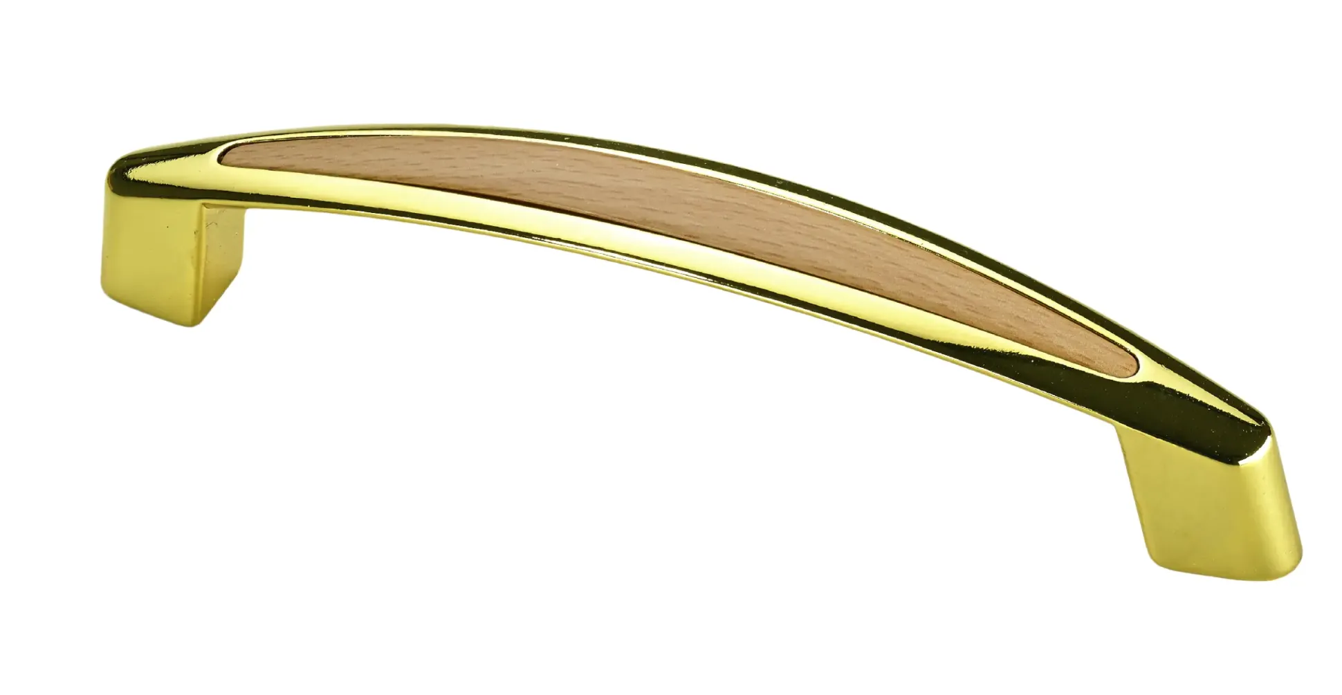 Hettich Möbelgriff Zinkdruckguss gold 18,0 x 140,0 x 28,0 mm - 1 Stück
