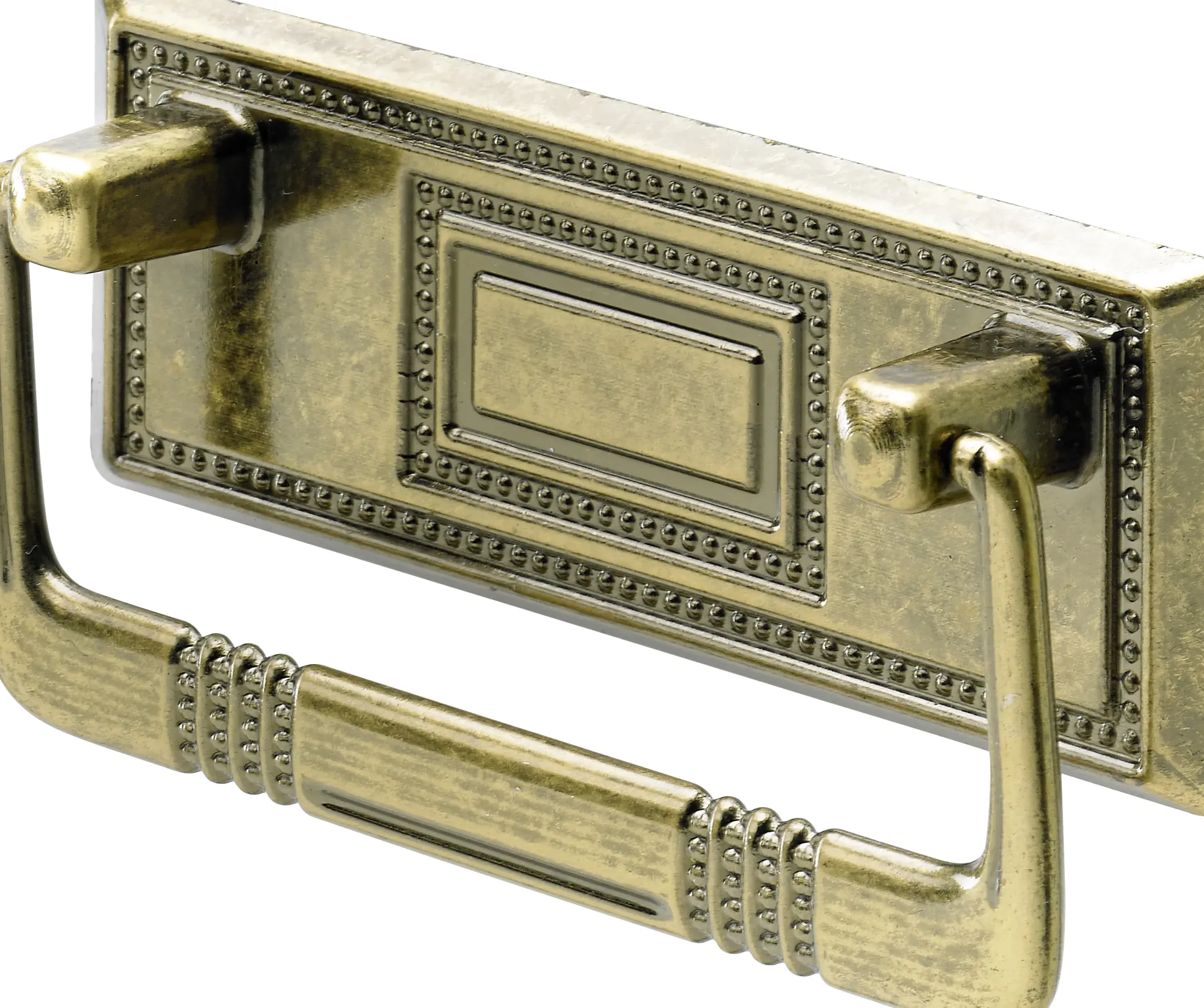 Hettich Möbelgriff Zinkdruckguss eckig 30,0 x 94,0 x 14,0 mm - 1 Stück