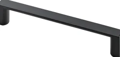 Hettich Möbelgriff Zinkdruckguss schwarz 137,5 x 12,0 x 26,5 mm - 1 Stück