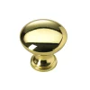 Hettich Möbelknopf Aluminium gold Ø 30,0 mm - 1 Stück