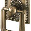Hettich Möbelknopf Messing gold 35,0 x 33,0 mm - 1 Stück