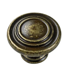 Hettich Möbelknopf Zinkdruckguss bronze Ø 32,0 x 25,0 mm - 1 Stück