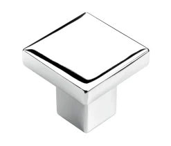 Hettich Möbelknopf Zinkdruckguss verchromt 30,0 x 30,0 mm - 1 Stück